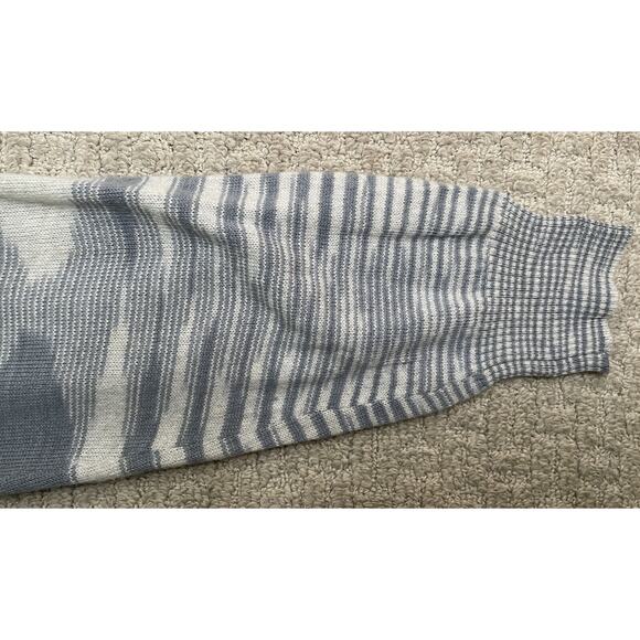 Missoni Gray White Zig Zag Cashmere Pullover Sweater IT56 US46 XL XXL Italy - Picture 8 of 11